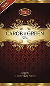 Carob with green tea